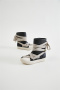stylish thick bottom lace-up high-top stylish sneakers(new add color)_Black