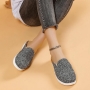 stylish two colors outdoor all-match flat sneakers_Dark Gray