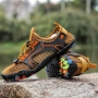 stylish 5 colors non-slip quick dry wading both genders sneakers_Black_Dark Gray_Orange