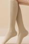 one pair new stylish 5 colors solid color warm calf socks_Black_White_Green_Khaki 