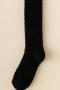 one pair new stylish 12 colors solid color thicken warm calf socks_Black