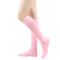 one pair new stylish 10 colors solid color stretch calf socks(length:46cm)_Black_White_Gray_Dark Gray_Pink