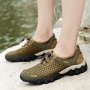 stylish 4-colors mesh soft sole breathable non-slip men