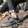 stylish mesh breathable outdoor hiking soft sole men