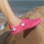 stylish non-slip fitness quick dry wading breathable both genders sneakers_Black_Gray_Magenta