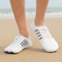 stylish non-slip quick dry wading breathable low top both genders sneakers_Black_White