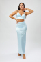 high quality casual slight stretch satin high waist maxi skirt(only skirt)_White_Light Purple_Black_Rose Red_Yellow_Orange_Dark Green_Sky Blue