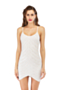 new style 4 colors sequin zip-up adjustable sling sexy elegant evening dress_White