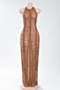 new halter neck plus size sexy solid color backless knitted beach maxi dress_White_Orange_Red_Brown