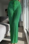 new 6 colors crochet stretch tie-waist hollow stylish beach holiday pants cover-ups(only cover-ups)_Black_White_Khaki _Green