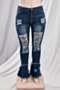new stylish autumn stretch plus size xl-5xl 5 colors grunge style slim ripped jeans_Black_Light Green_Rose Red_Blue_Dark Blue