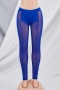 summer new stylish simple 4-colors mesh patchwork see-through stretch slim high waist plus size sexy leggings_Black_Purple_Blue