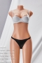 five colors detachable shoulder straps underwire push up sexy bra_Black_White_Beige_Pink_Gray