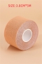 one roll self-adhesive invisible breast sticker tape(size:3.8cm*5m)_Black_Beige