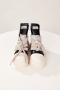 stylish pu leather 3 colors thick bottom high-top strappy side zip-up sneakers_Black