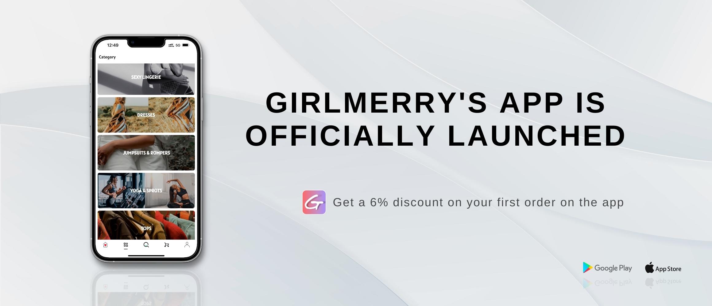 Girlmerry App is officially launched